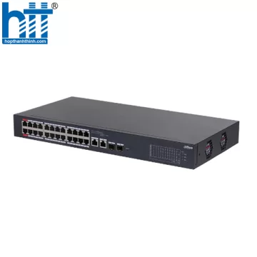 Switch PoE Cloud 26 port DAHUA DH-CS4226-24ET-240