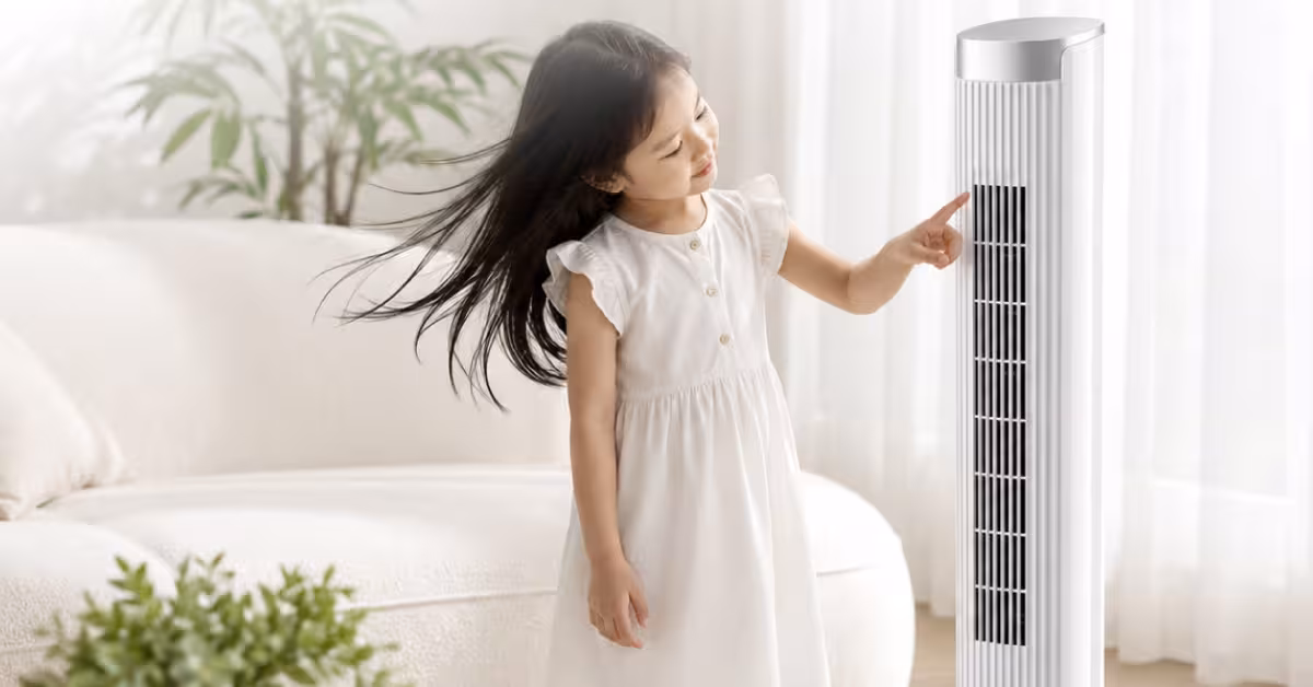 Quạt tháp thông minh: Giải pháp làm mát tối ưu cho không gian sống hiện đại
