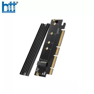 Card chuyển đổi PCI-e ra M.2 NVMe PCIe 4.0 Ugreen 30715 cao cấp (băng thông 4X)