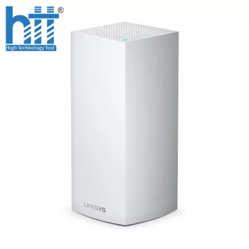 Bộ phát wifi 6 Linksys Velop MX5300-AH 1-Pack Tri-Band (Chuẩn AX/ AX5300Mbps/ Ăng-ten ngầm/ Wifi Mesh/ 45User)