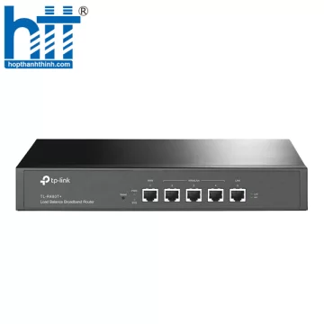Thiết bị cân bằng tải TP-Link TL-R480T+ (4 cổng WAN/ 55 User)