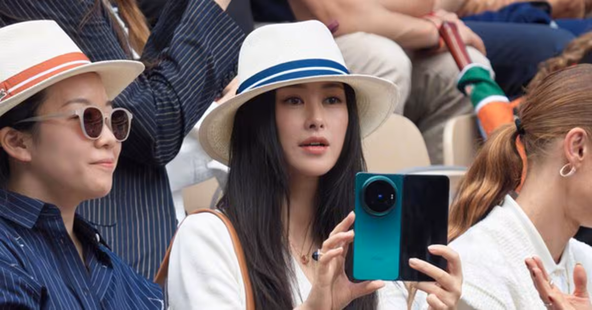 vivo X Fold 6 hé lộ thiết kế đột phá và sức mạnh AI tại Roland Garros