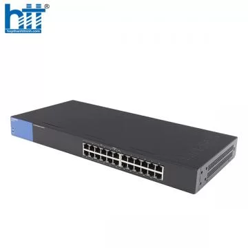 Switch Linksys LGS124P (Gigabit (1000Mbps)/ 24 Cổng/ 12 cổng PoE/ Vỏ Thép)