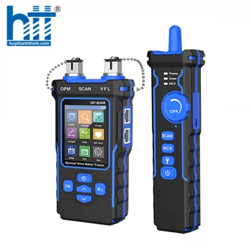 Máy đo công suất quang và soi sợi quang, test dây mạng, dò dây cáp mạng, đo khoảng cách dây mạng , PoE NF-8508  