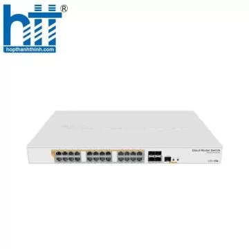 Switch 24 cổng Mikrotik CRS328-24P-4S+RM