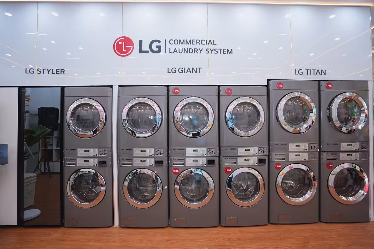 LG tiên phong mô hình giặt sấy thông minh tại Việt Nam: Cơ hội cho nhà đầu tư