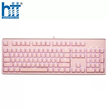 BÀN PHÍM CƠ EDRA EK3104 PINK V2 BLUE SW (EDRA) (USBC/WHITE LED)