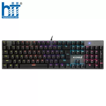 BÀN PHÍM EDRA EK313 BLUE SW (USB/LED RAINBOW)