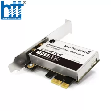 Card Wifi Totolink X5400PE | PCIe | Wifi 6E + Bluetooth 5.2 | 5400Mbps