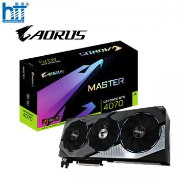 Card màn hình GIGABYTE AORUS GeForce RTX 4070 MASTER 12GB 