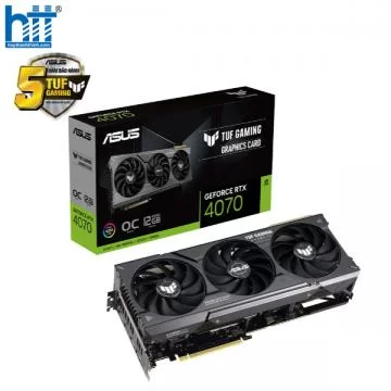 Card màn hình ASUS TUF Gaming GeForce RTX 4070 OC Edition 12GB 