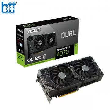 Card màn hình ASUS Dual GeForce RTX 4070 OC Edition 12GB 