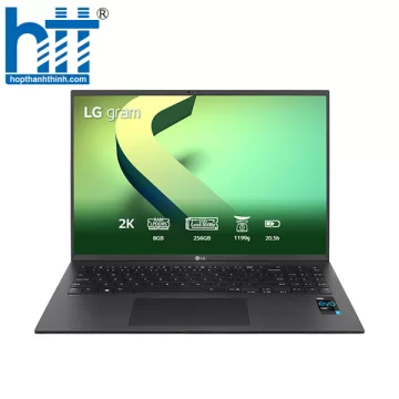 Laptop LG Gram 2022 16ZD90Q-G.AX53A5 (Core™ i5-1240P | 8GB | 256GB | Iris Xe Graphics | 16 inch WQXGA | Non-OS | Grey)