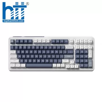 Bàn phím cơ FL-Esports CMK99SAM Ice Blue 3 Mode TTC Speed Silver V2