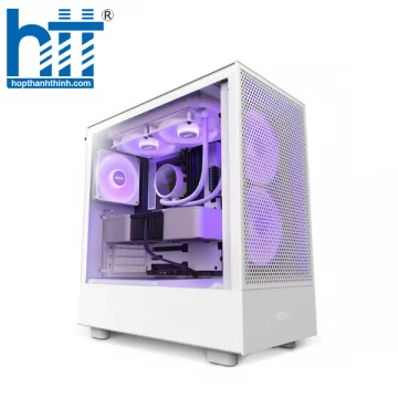 Vỏ case NZXT H5 Flow RGB White (CC-H51FW-R1) 