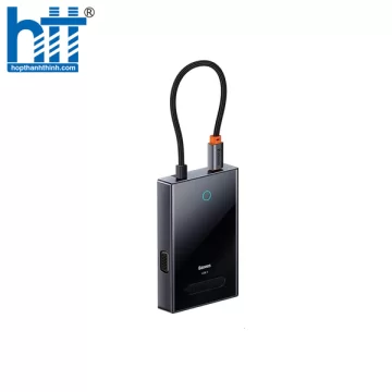 Hub Mở Rộng Kết Nối Baseus PioneerJoy Type-C HUB Adapter 8 Port Screen