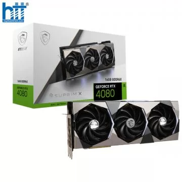 Card màn hình MSI GeForce RTX 4080 SUPRIM X 16GB