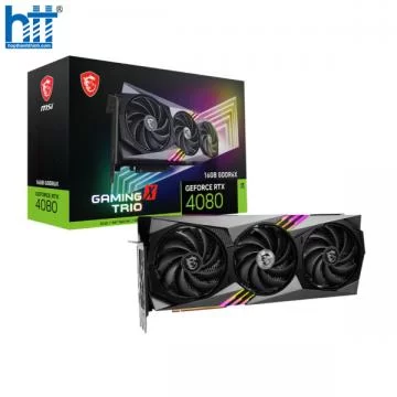 Card màn hình MSI GeForce RTX 4080 GAMING X TRIO 16GB