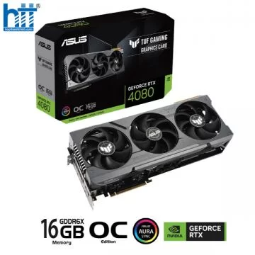 Card màn hình ASUS TUF Gaming GeForce RTX 4080 OC Edition 16GB (TUF-RTX4080-O16G-GAMING)
