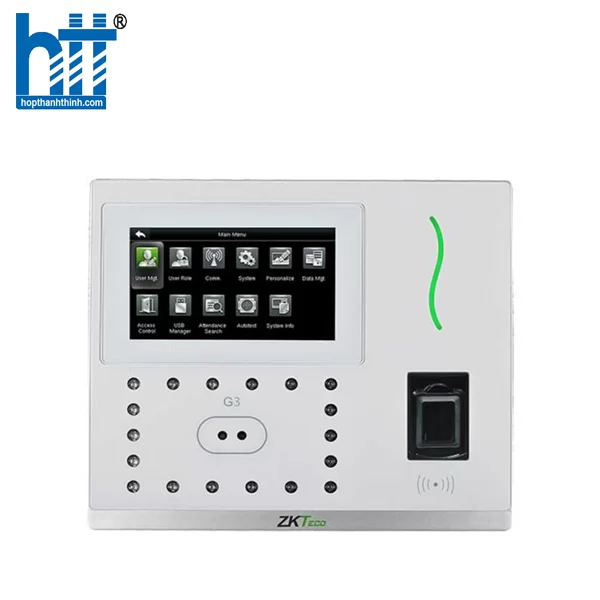 Máy chấm công vân tay, khuôn mặt, thẻ ZKTeco G3