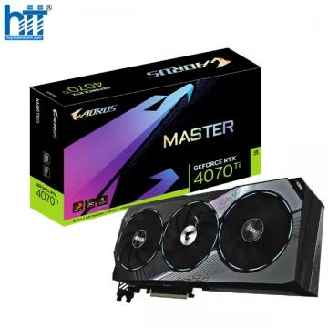 Card màn hình GIGABYTE AORUS GeForce RTX 4070 Ti MASTER 12GB (GV-N407TAORUS M-12GD)