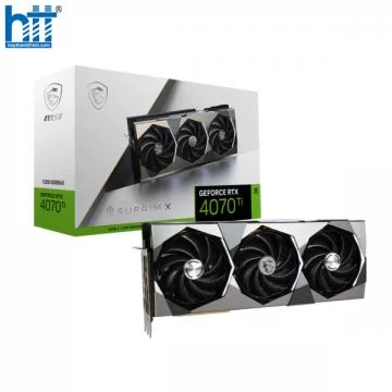 Card màn hình MSI GeForce RTX 4070 Ti SUPRIM X 12GB