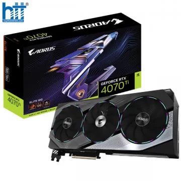 Card màn hình GIGABYTE AORUS GeForce RTX 4070 Ti ELITE 12GB (GV-N407TAORUS E-12GD)