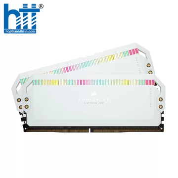 RAM Corsair Dominator Platinum RGB 64GB (2x32GB) 5200Mhz White (CMT64GX5M2B5200C40W)