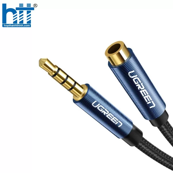 Cáp nối dài loa Ugreen 40673 dài 1m chính hãng hỗ trợ mic