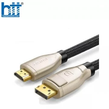 Cáp Displayport to HDMI 2.0 dài 1,5m hỗ trợ 3D 4K/60Hz Ugreen 40433