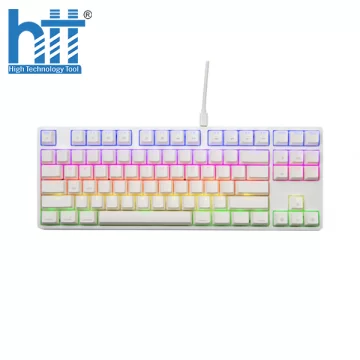 Bàn phím cơ Fuhlen D87s RGB White Red switch