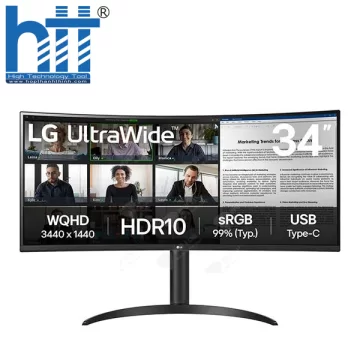 Màn Hình LG UltraWide 34WR55QK-B (34 inch - VA- 100Hz - 5ms - WQHD - USB Type-C)