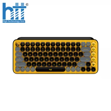 Bàn phím không dây Logitech POP Keys Blast Yelow
