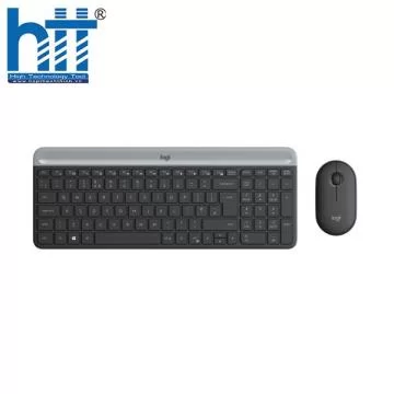 Bộ phím chuột không dây Logitech MK470 Black
