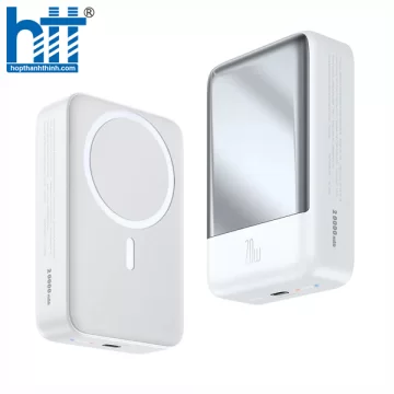 Sạc Dự Phòng Mcdodo Mcdodo Ambilight Series 20W Magnetic Wireless Power Bank 20000mAh White