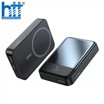 Pin Dự Phòng Không Dây Mcdodo Ambilight Seires 20W Magnetic Wireless Power Bank 10000mAh Black