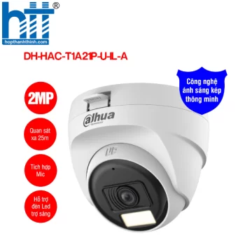 Camera HDCVI 2MP DAHUA DH-HAC-T1A21P-U-IL-A