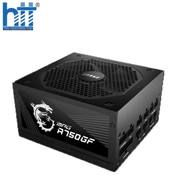 Nguồn MSI MPG A750GF 750W - 80 Plus Gold - Full modular