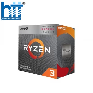 CPU AMD RYZEN 3 PRO 4350G MKP (3.8 GHZ TURBO UPTO 4.0GHZ / 6MB / 4 CORES, 8 THREADS / 65W / SOCKET AM4)