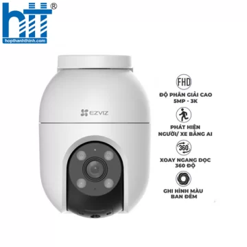 Camera WiFi EZVIZ C8C 3K (5MP, Quay quét thông minh)