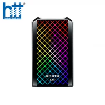 Ổ cứng di động SSD Adata SE900G 1Tb USB3.2 Led RGB (Màu đen)