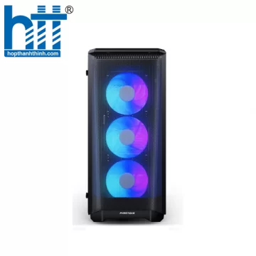 Vỏ máy Phanteks Eclipse P400A Mid Tower, Kính cường lực, Màu đen chiếu sáng D-RGB
