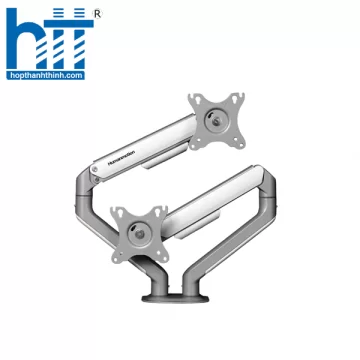 GIÁ TREO MÀN HÌNH HUMAN MOTION T6PRO-2 - WHT - MÀU TRẮNG (17 INCH - 32 INCH)