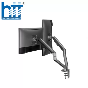 GIÁ TREO MÀN HÌNH HUMAN MOTION T6PRO-2 - BLK - MÀU ĐEN (17 INCH - 32 INCH)