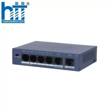 Switch PoE 4 port (Hỗ trợ 2 cổng mạng uplink) KX-SW406-36