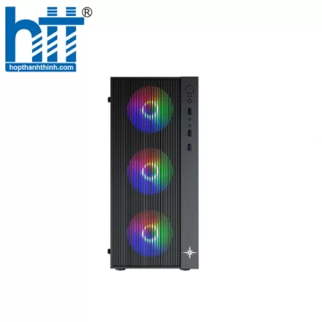 Vỏ máy tính KENOO ESPORT AF13 - 3F - Mầu Đen
