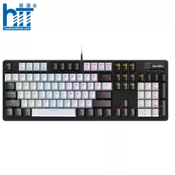 Bàn phím quang cơ Gaming DAREU EK1280X BLACK-GREY (Kháng nước, Optical switch, MULTI LED)