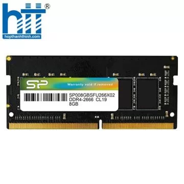 Ram Laptop Silicon Power8GB (1x8GB), DDR4 SODIMM bus 2666Mhz, CAS 19 (SP008GBSFU266X02)