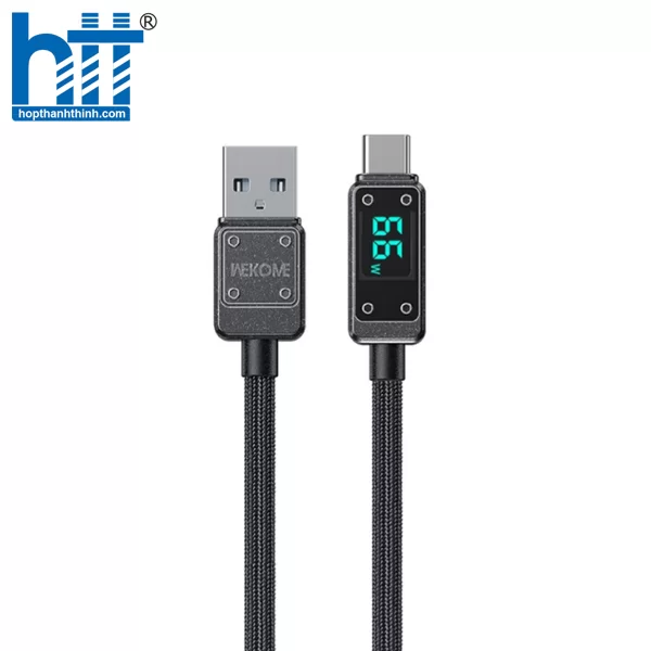 Cáp Sạc WDC-06 WEKOME USB to Type-C Black