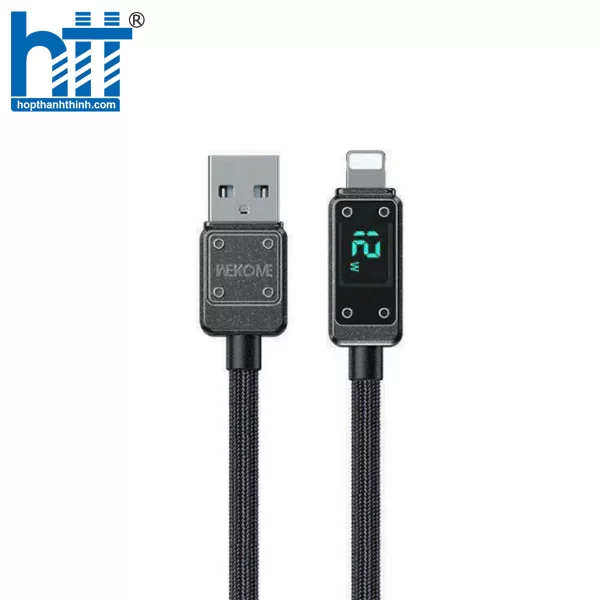 Cáp Sạc WDC-06 WEKOME USB to IP Black